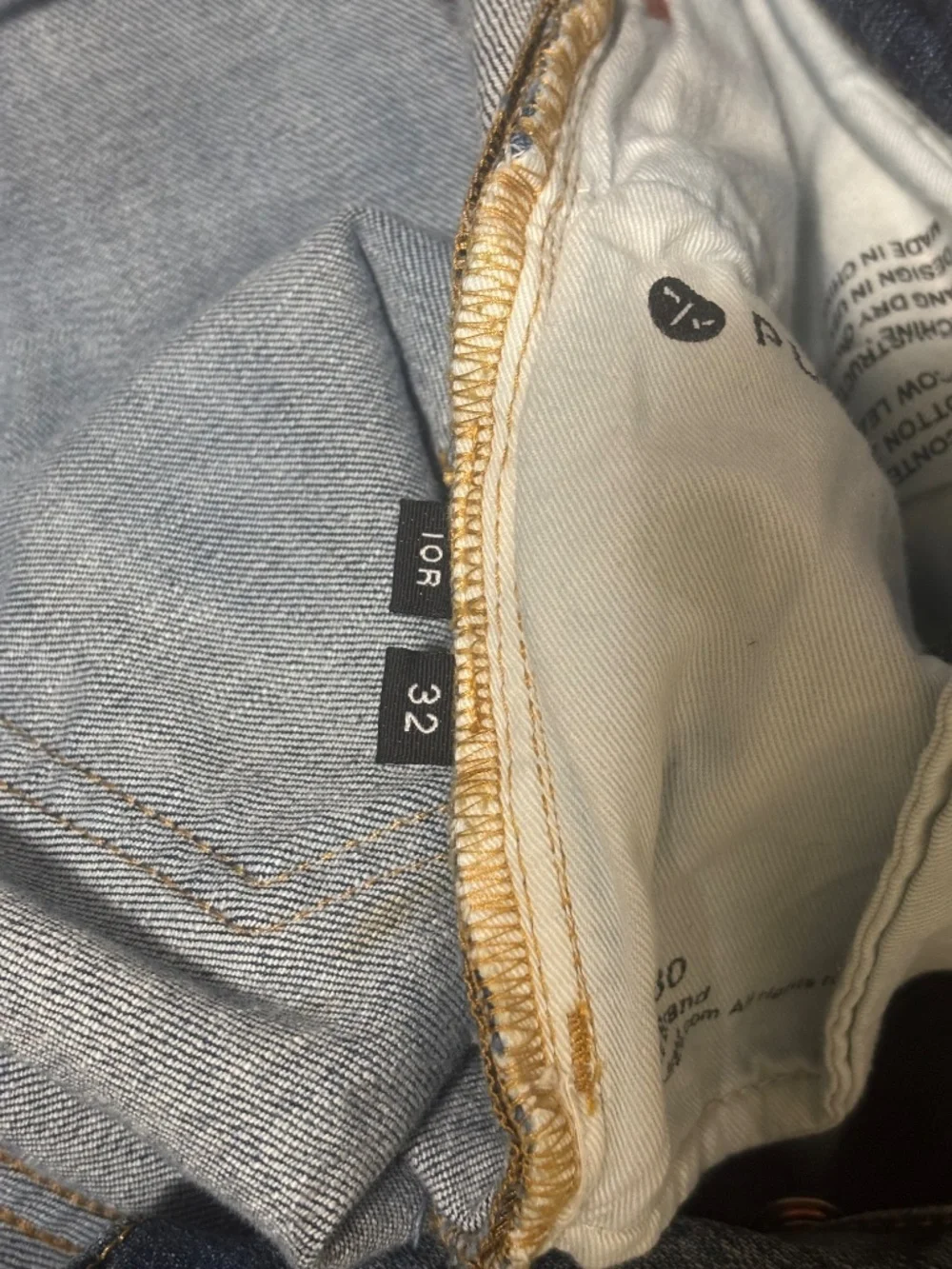 Purple Brand P001‎ Low Rise Slim Jeans Indigo 32 distressed